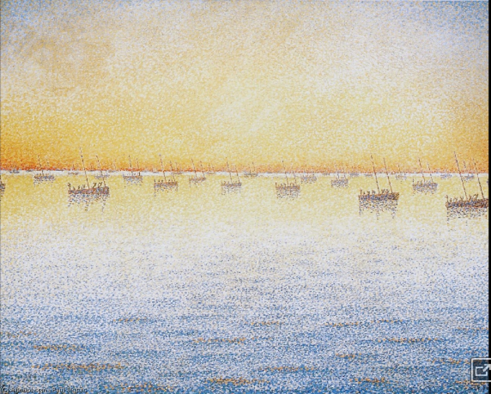 Concarneau, Opus 221 (adagio) — Paul Signac