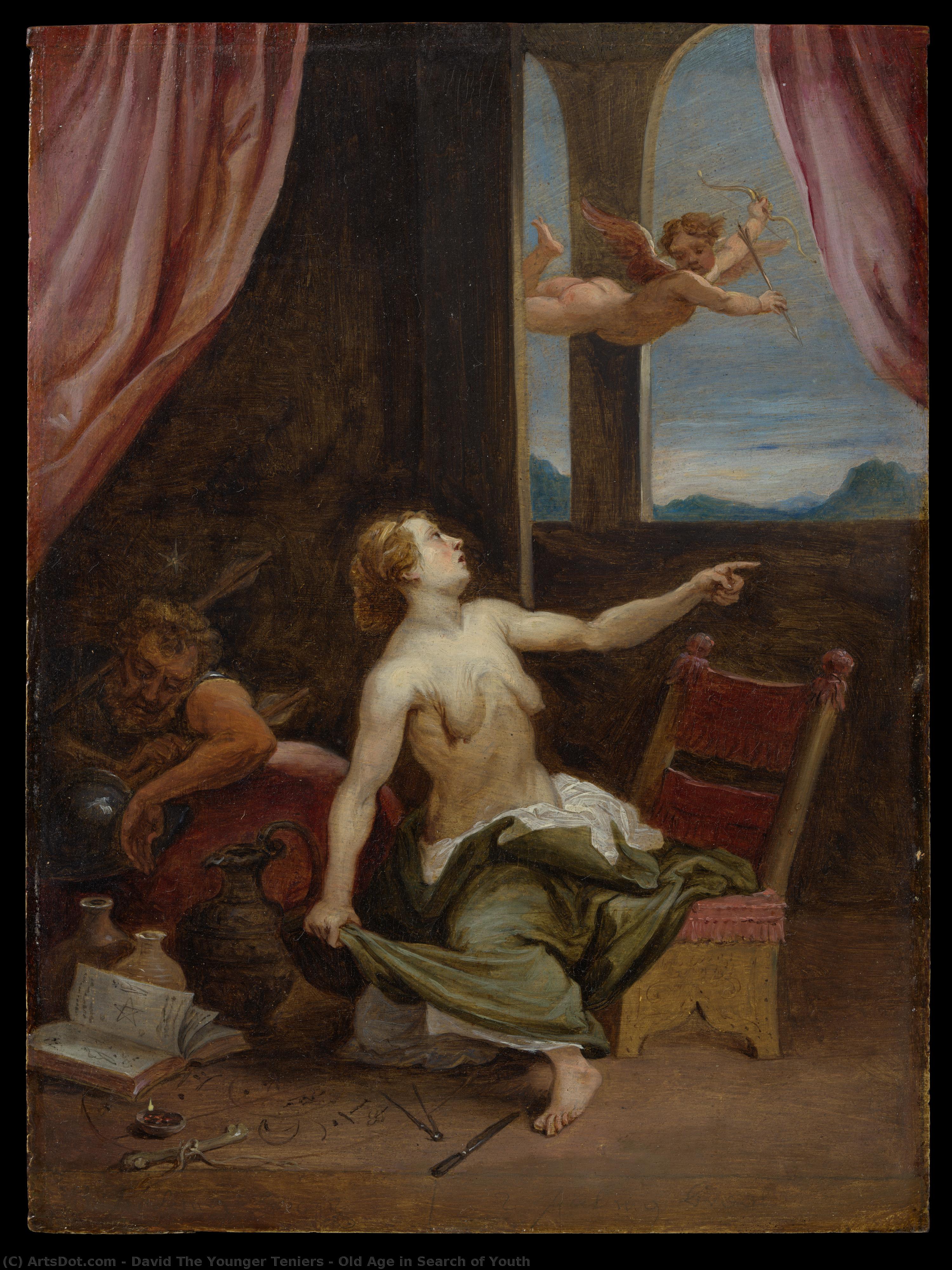 Old Age In Search Of Youth — David Teniers The Younger