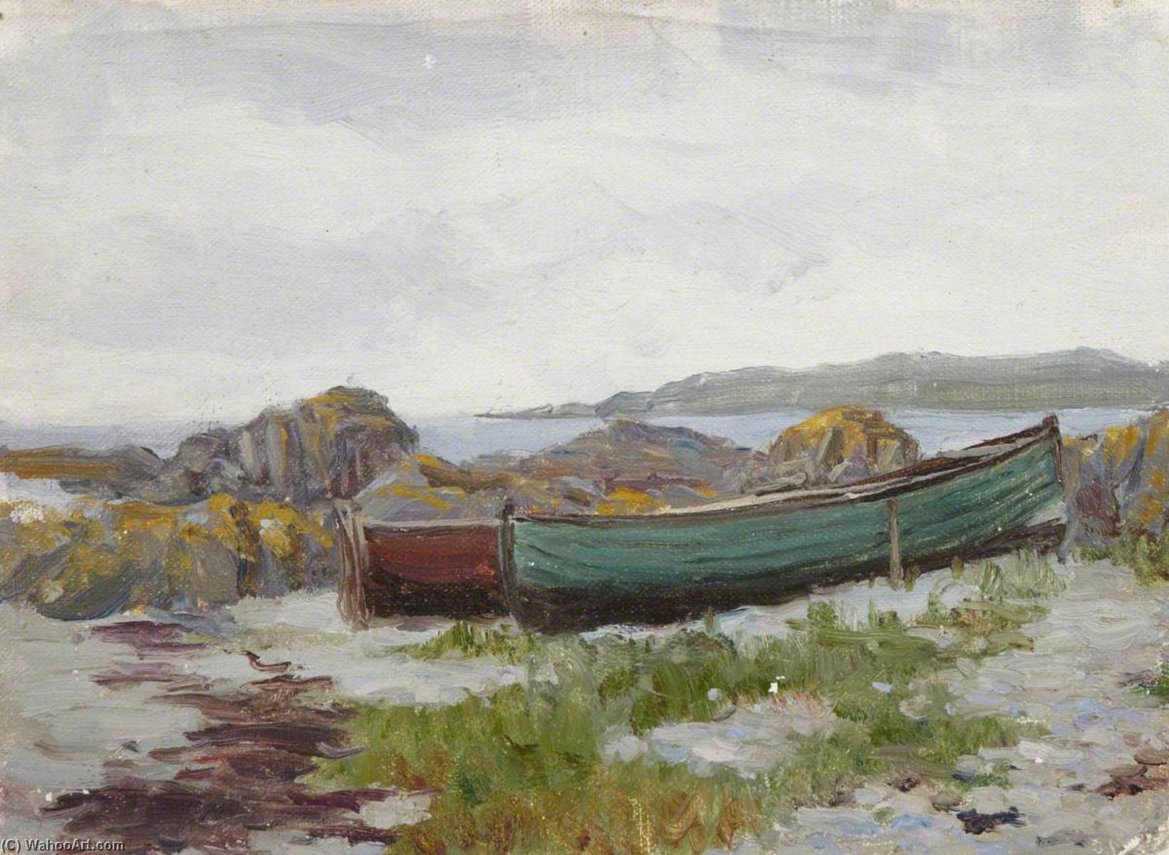 No.5, Boats On The Shore — Duncan Macgregor Whyte