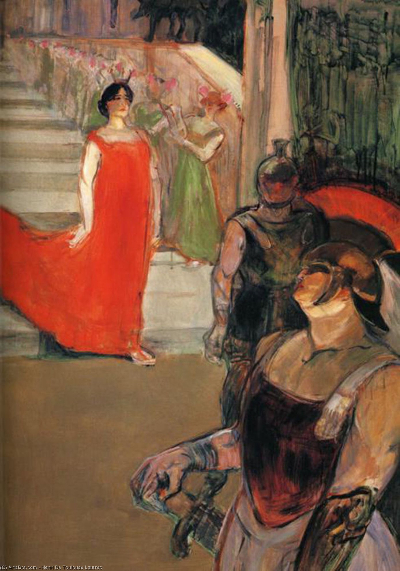 The Opera Messalina At Bordeaux — Enri Tuluz Lotrek