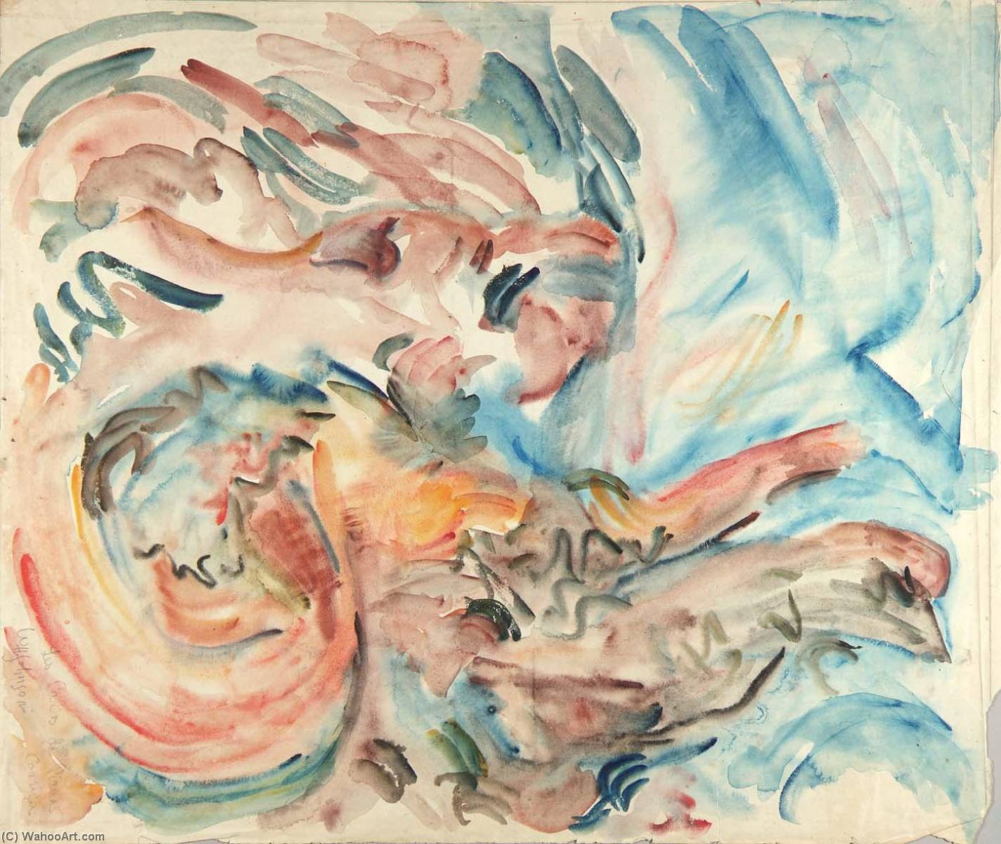Les Cals De Piana, Corsica — William H. Johnson