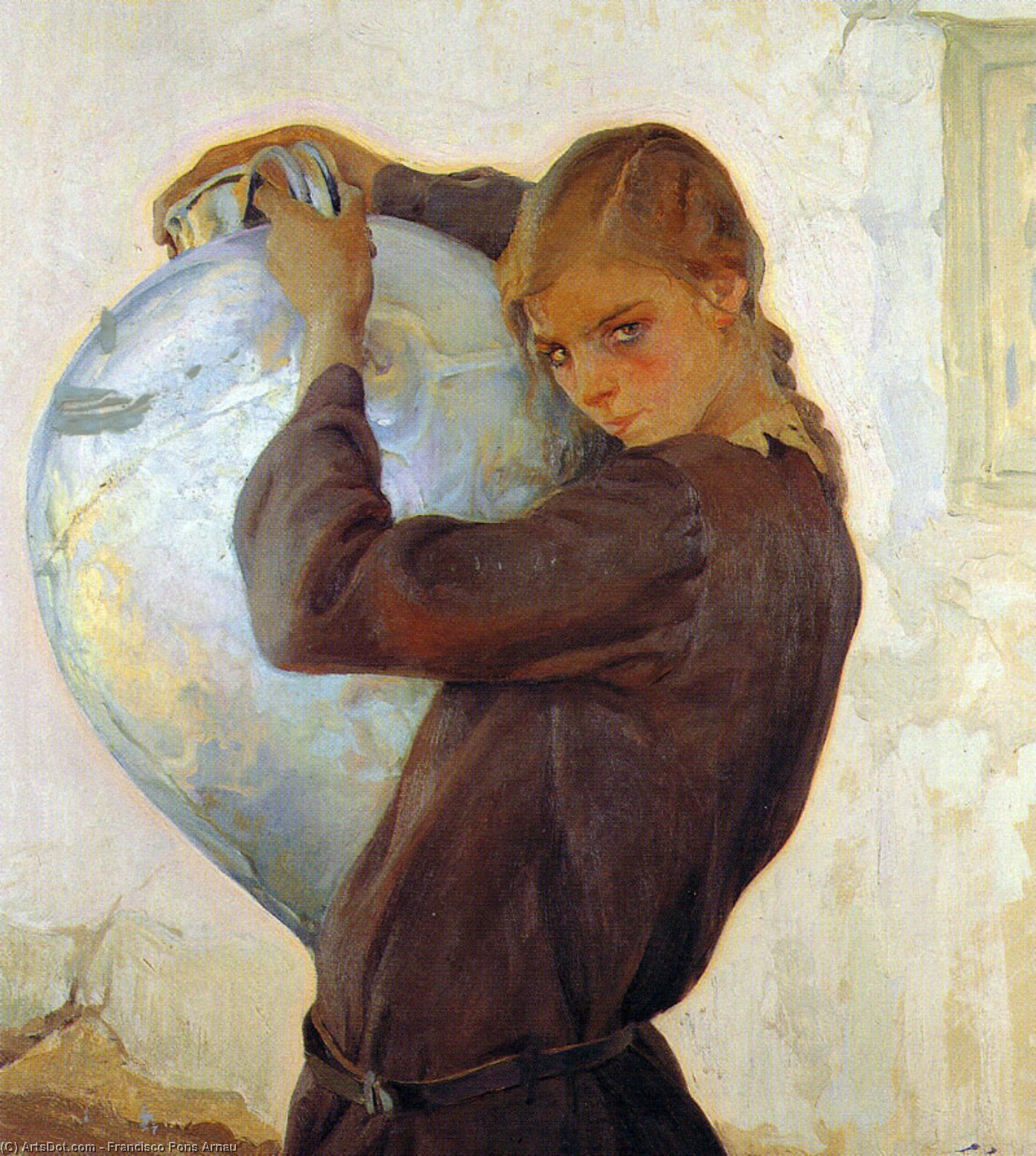 Muchacha Con Cantaro — Francisco Pons Arnau