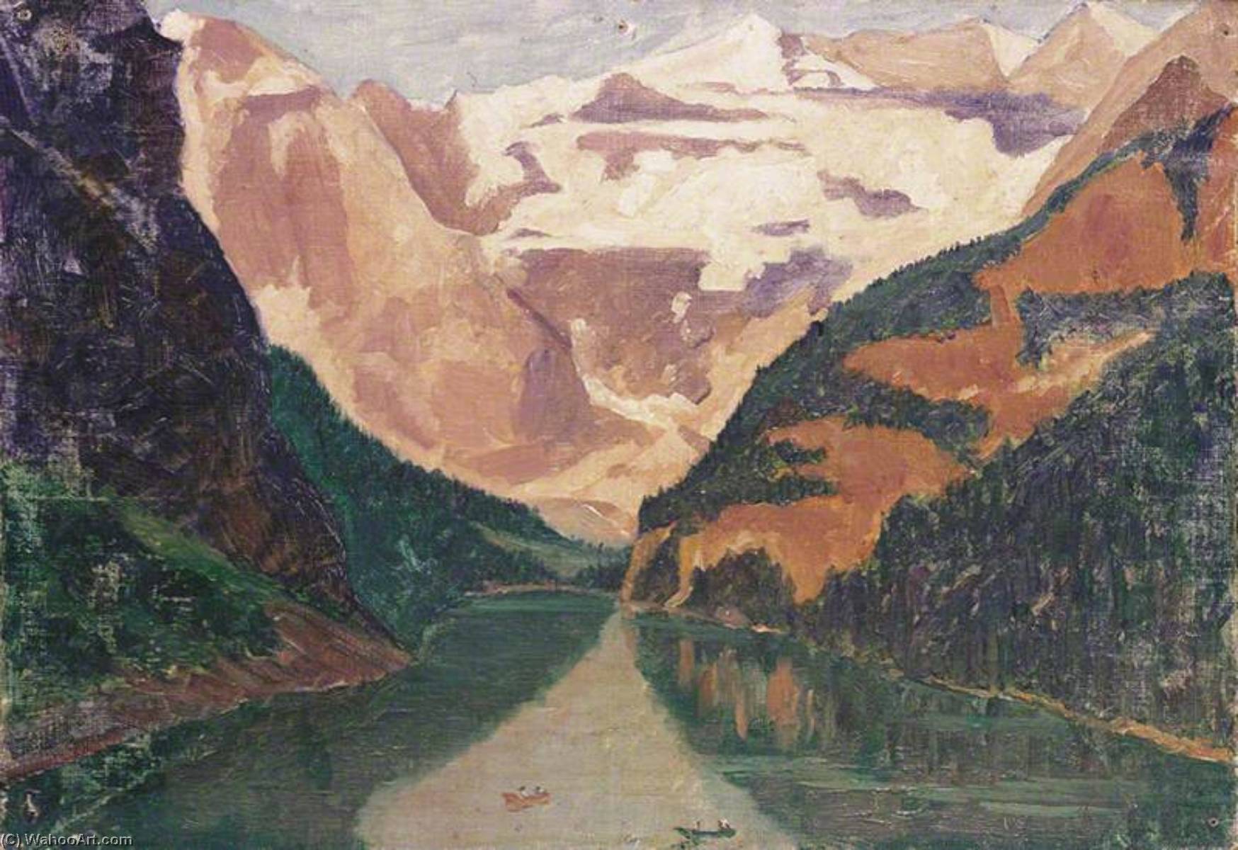 Lake Louise, Alberta, Canada (ii) — Winston Spencer Churchill