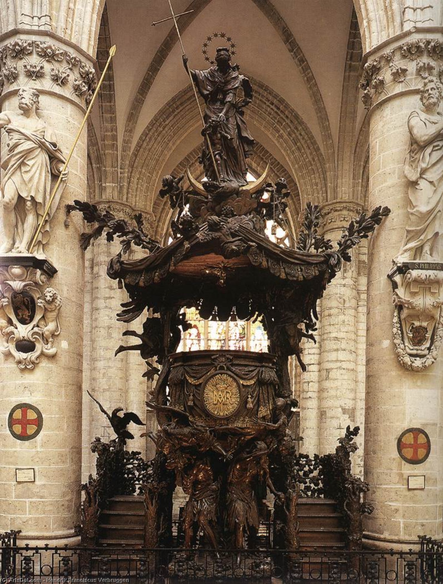 Pulpit — Hendrik Franciscus Verbruggen