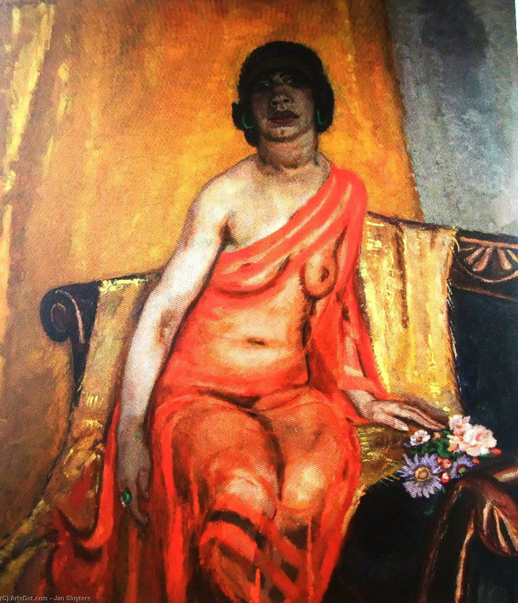 Recumbent Female Nude — Jan Sluyters