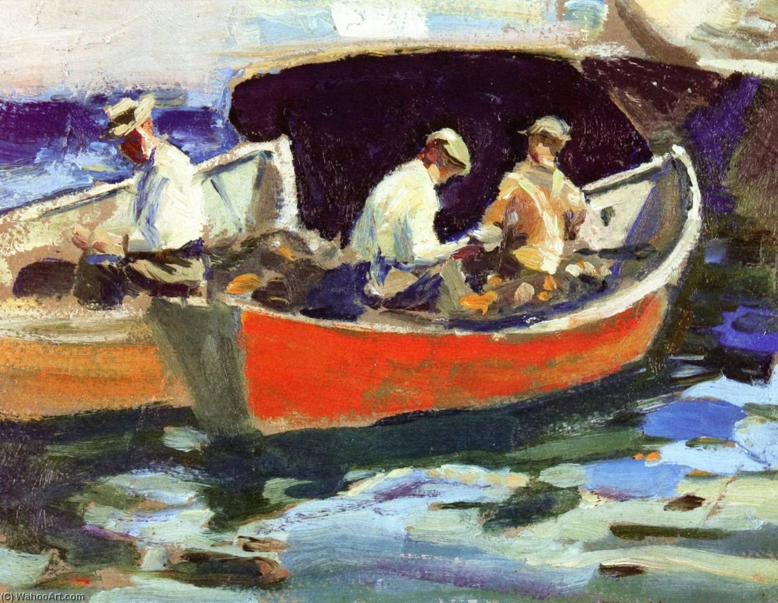 Fishermen And Boats — Eric Hudson