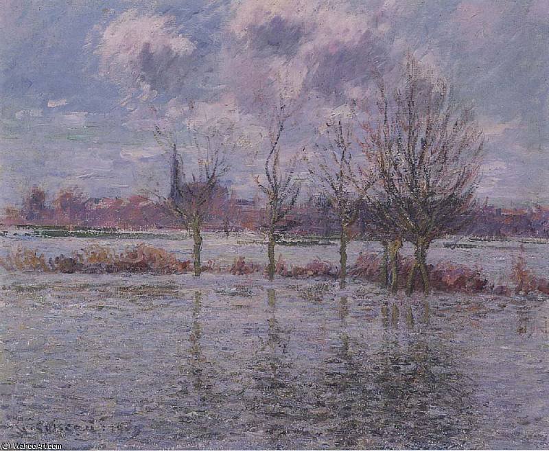 Flood Near Nantes — Gustave Loiseau