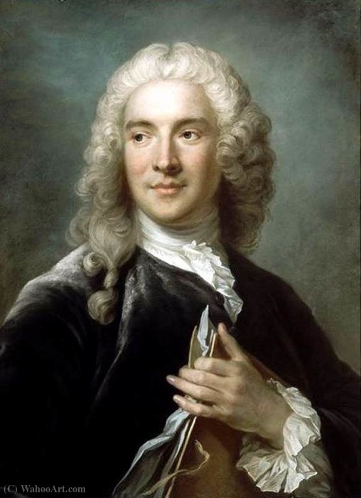 Portrait Of Charles-joseph Natoire — Charles-joseph Natoire