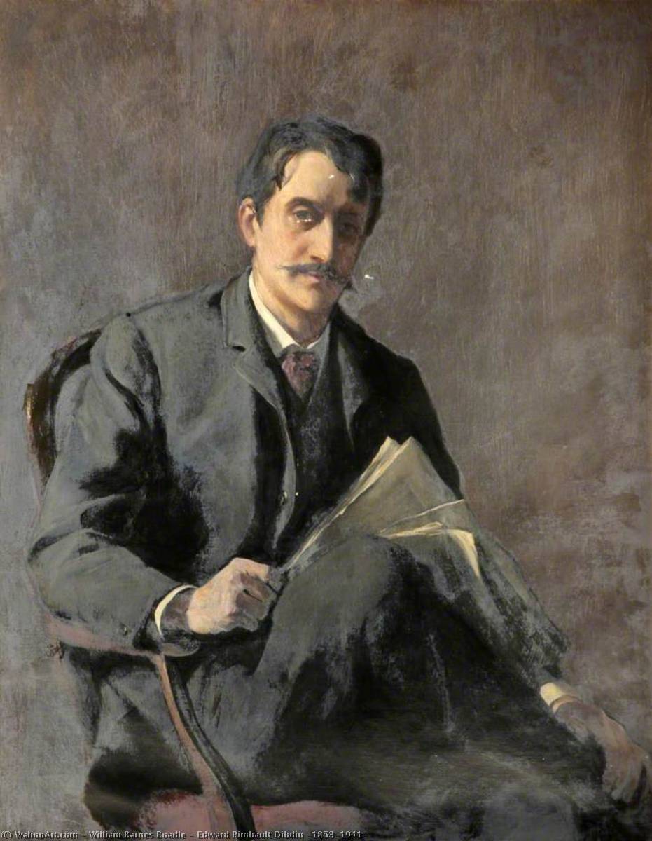 Edward Rimbault Dibdin (1853–1941) — William Barnes Boadle