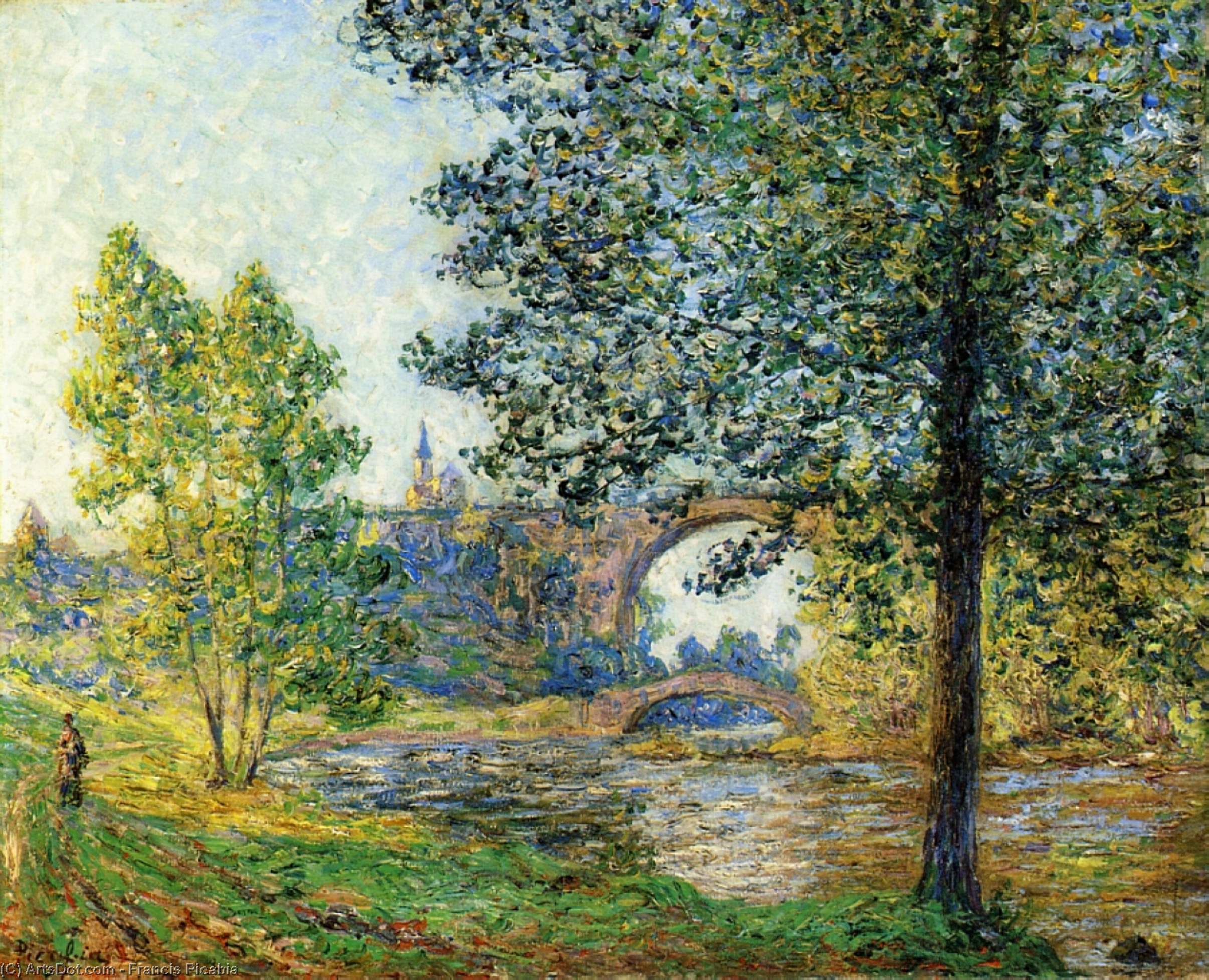 The Eure In The Twilight Sun — Франциск Пикаба