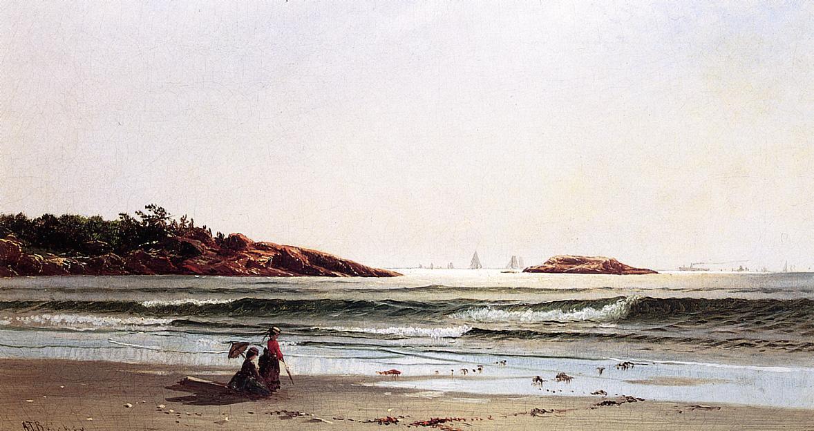 Indian Rock, Narragansett Bay — Alfred Thompson Bricher