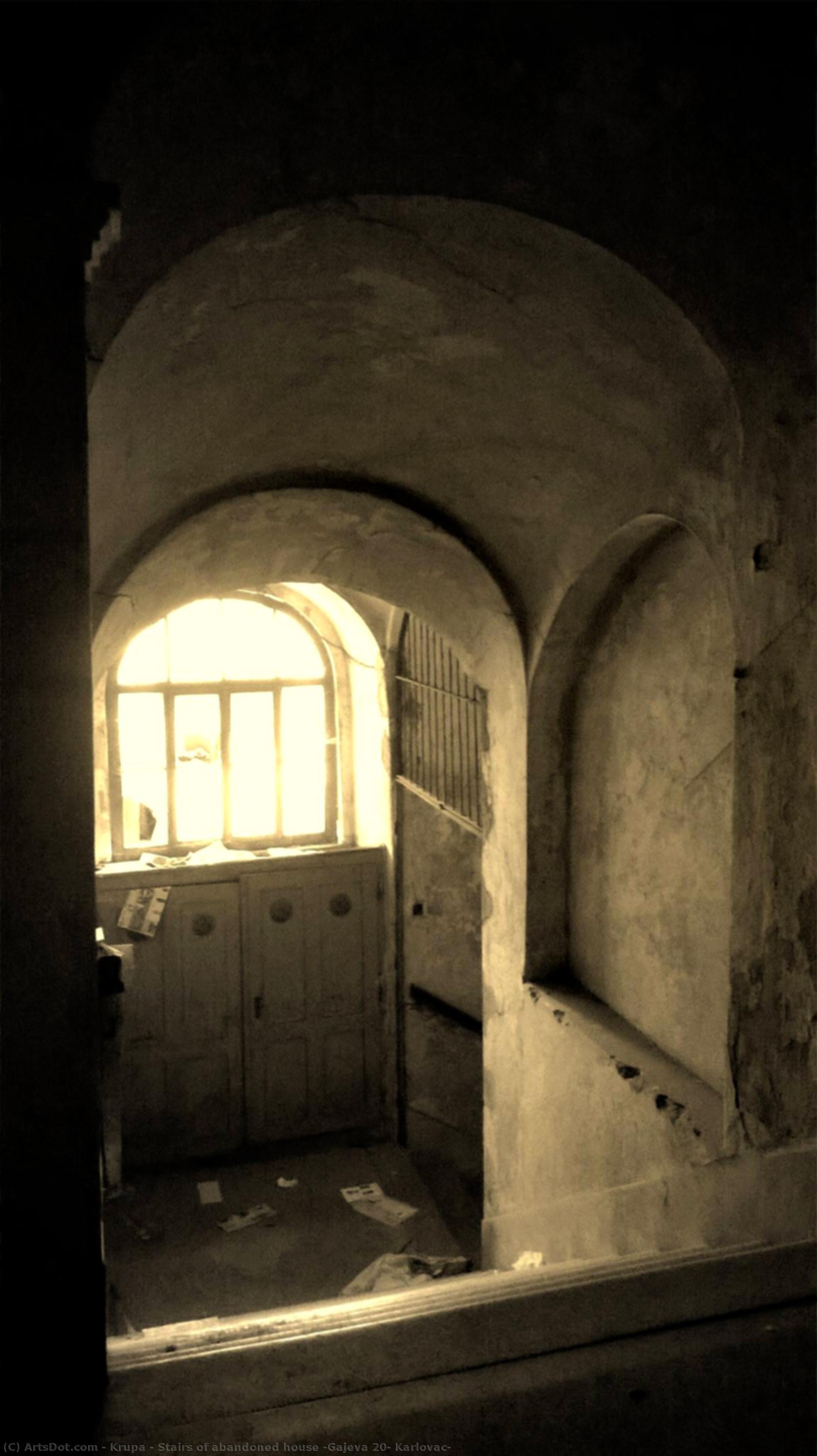 Stairs Of Abandoned House (gajeva 20, Karlovac) — Alfred Freddy Krupa