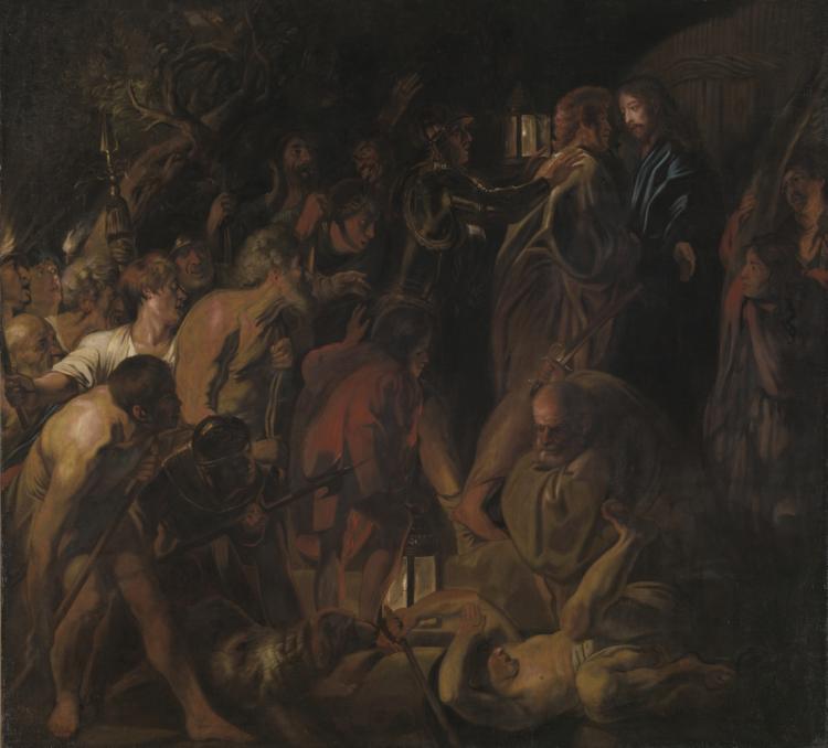 The Betrayal Of Christ — Jacob Jordaens