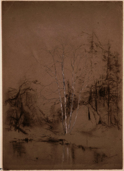Trees Near A Pond — Джервис Мценти