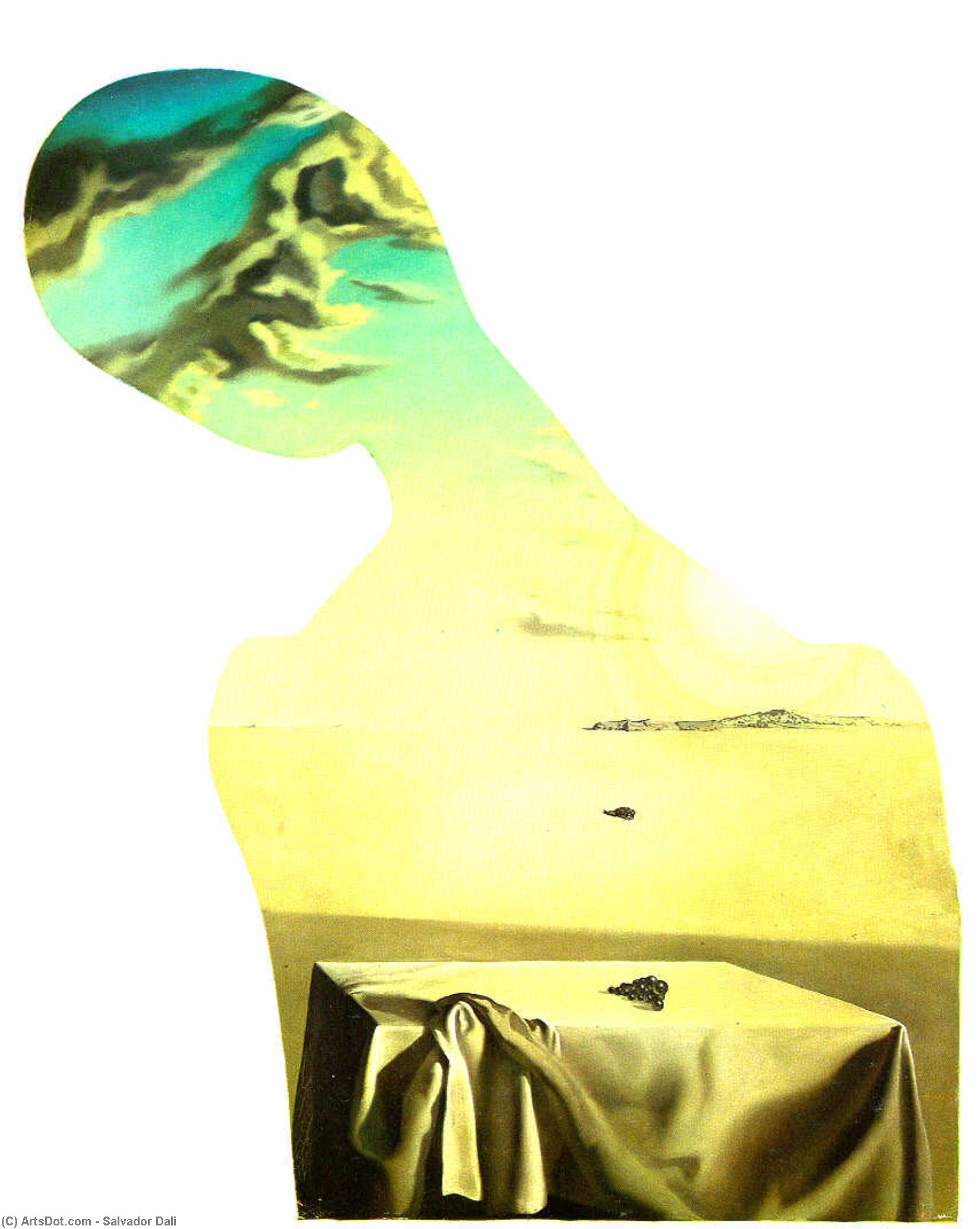 Couple Aux Têtes Pleines De Nuages — Salvador Dalí
