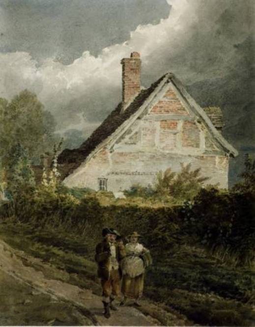 A Country Scene — Дэвид Кокс