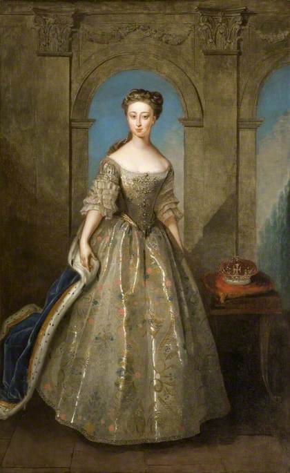 Princess Caroline Elizabeth (1713–1757) — Philippe Mercier