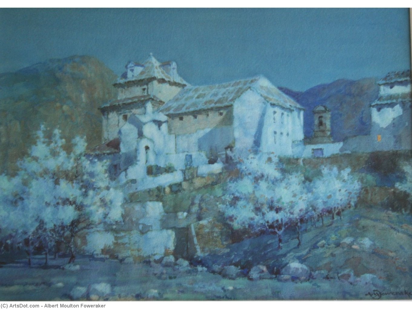 Moonlight, Antequera — Albert Moulton Foweraker