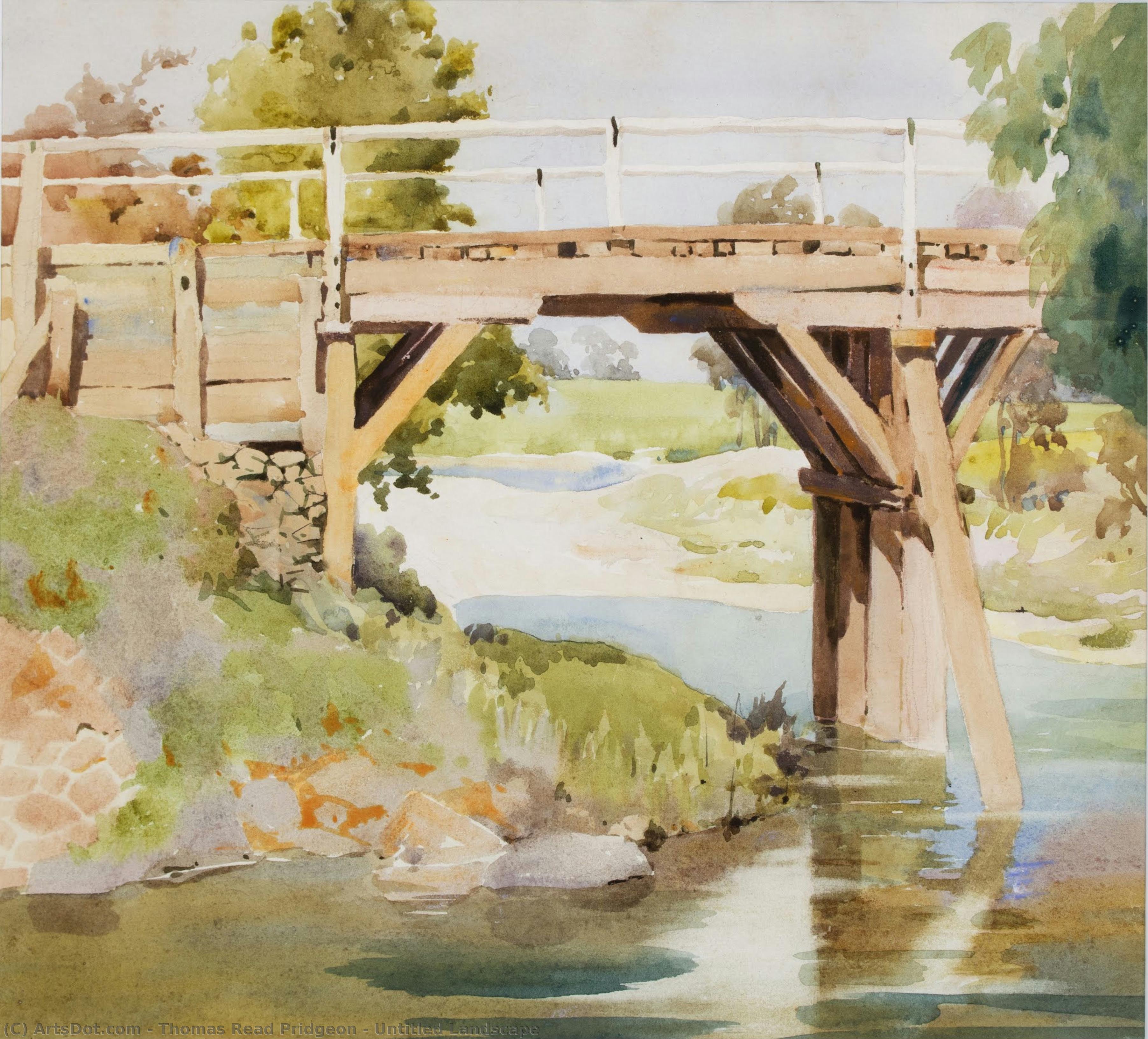 Untitled Landscape — Thomas Read Pridgeon