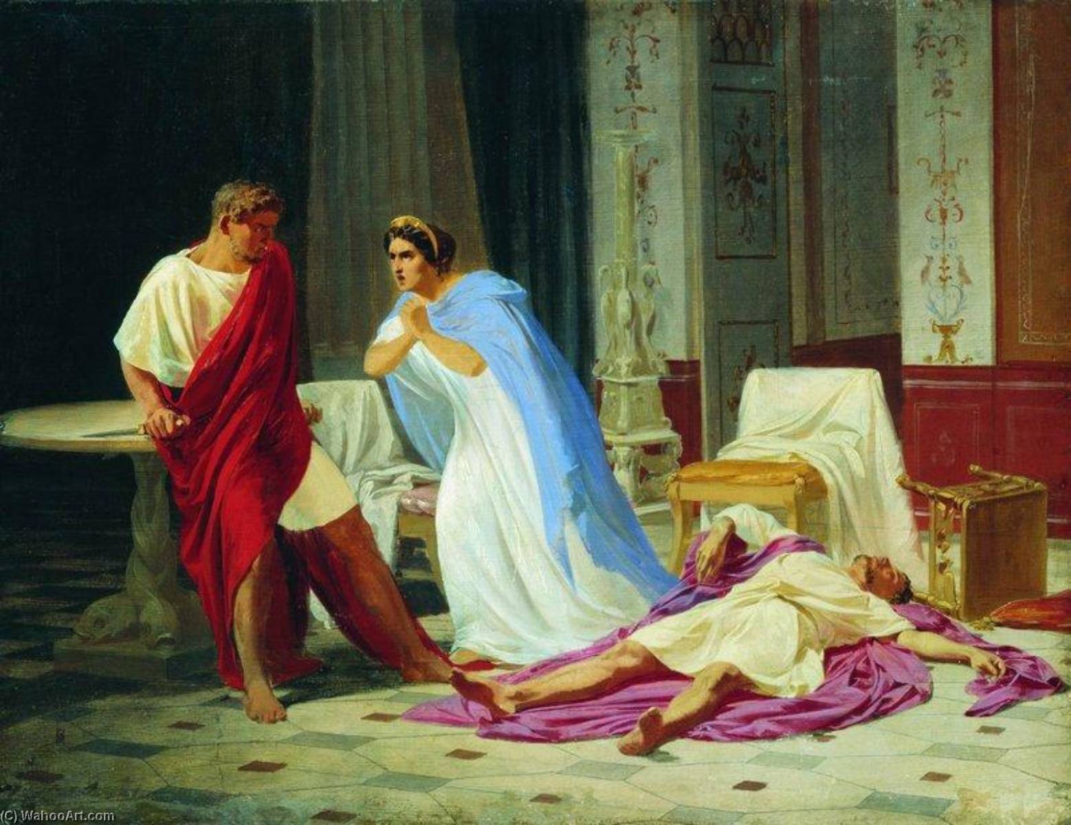 The Murder Scene — Fedor Bronnikov