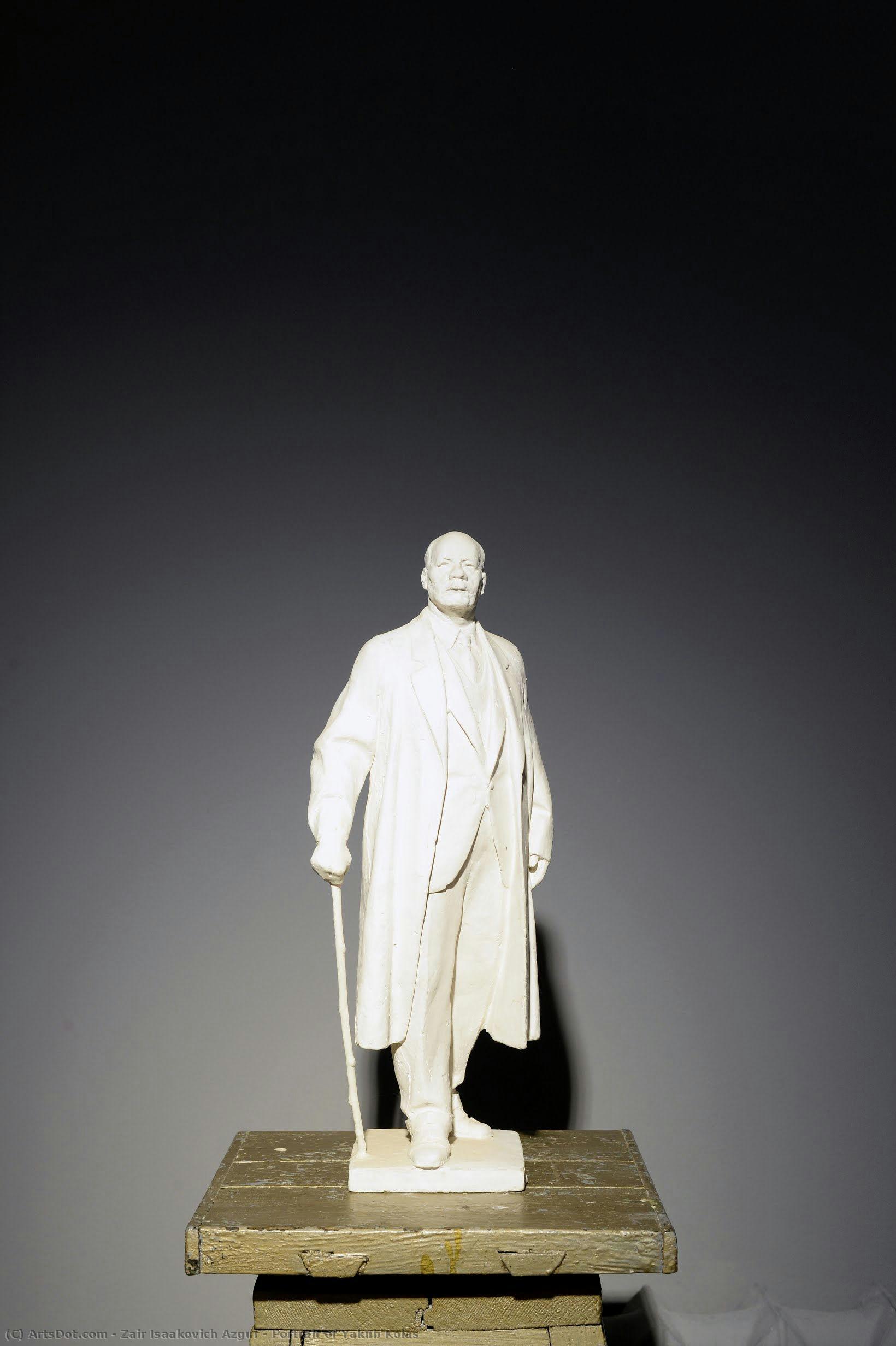 Portrait Of Yakub Kolas — Zair Azgur