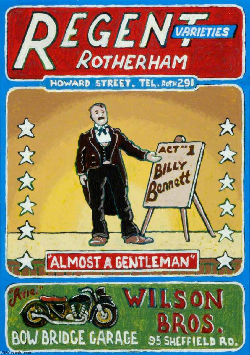 The Regent, Rotherham, Advertisement — Joe Scarborough