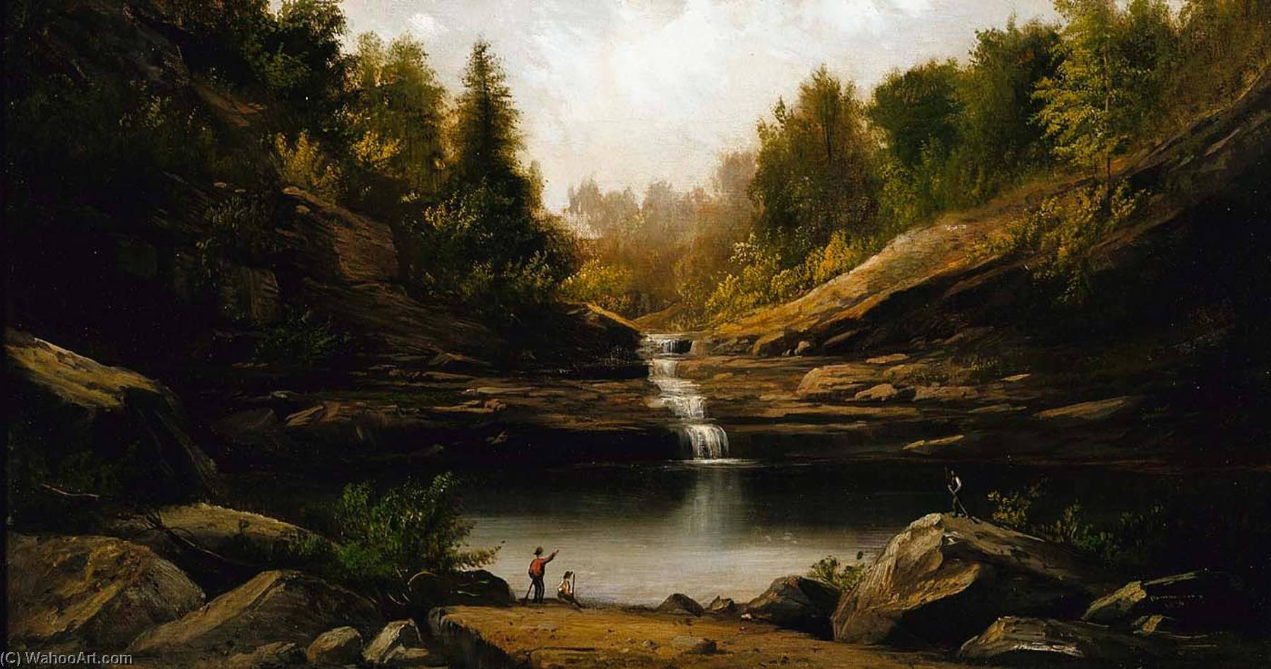 Mountain Pool — Robert Seldon Duncanson