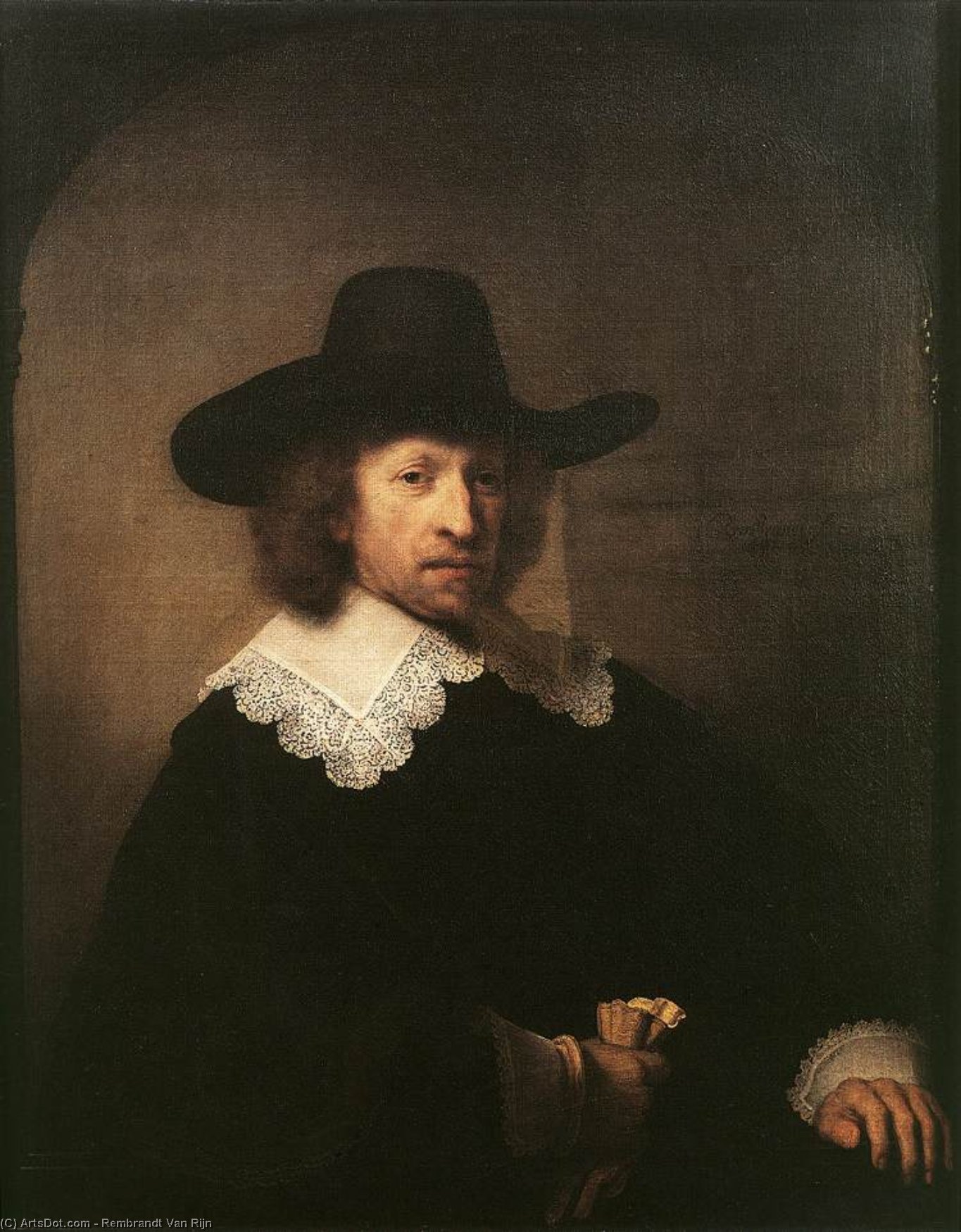Retrato De Nicolaas Van Bambeeck — Rembrandt Van Rijn