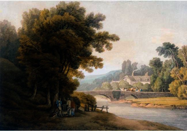 Dunsford Bridge, East Devon — Džon Vajt Abot