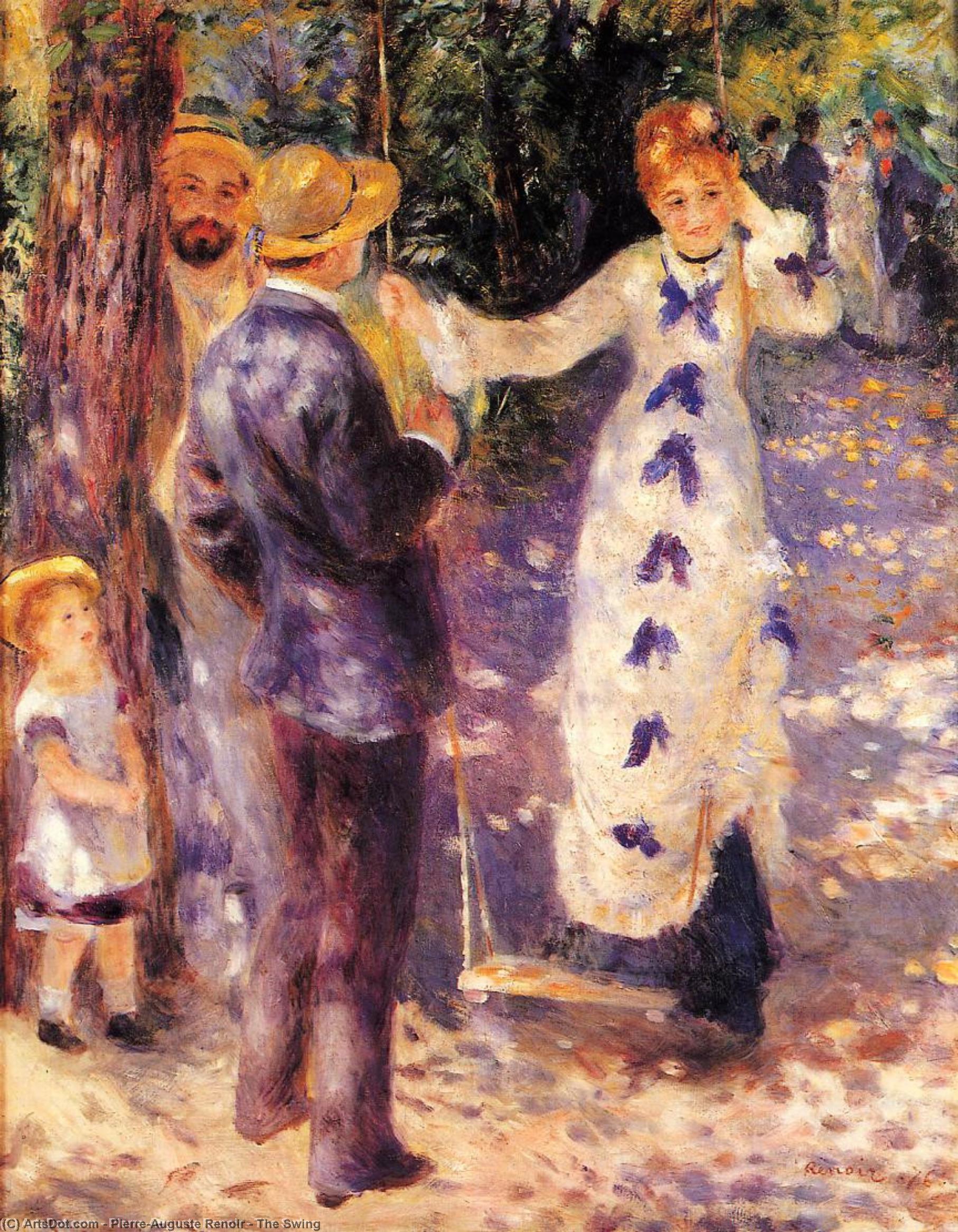 La Balançoire — Pierre-auguste Renoir