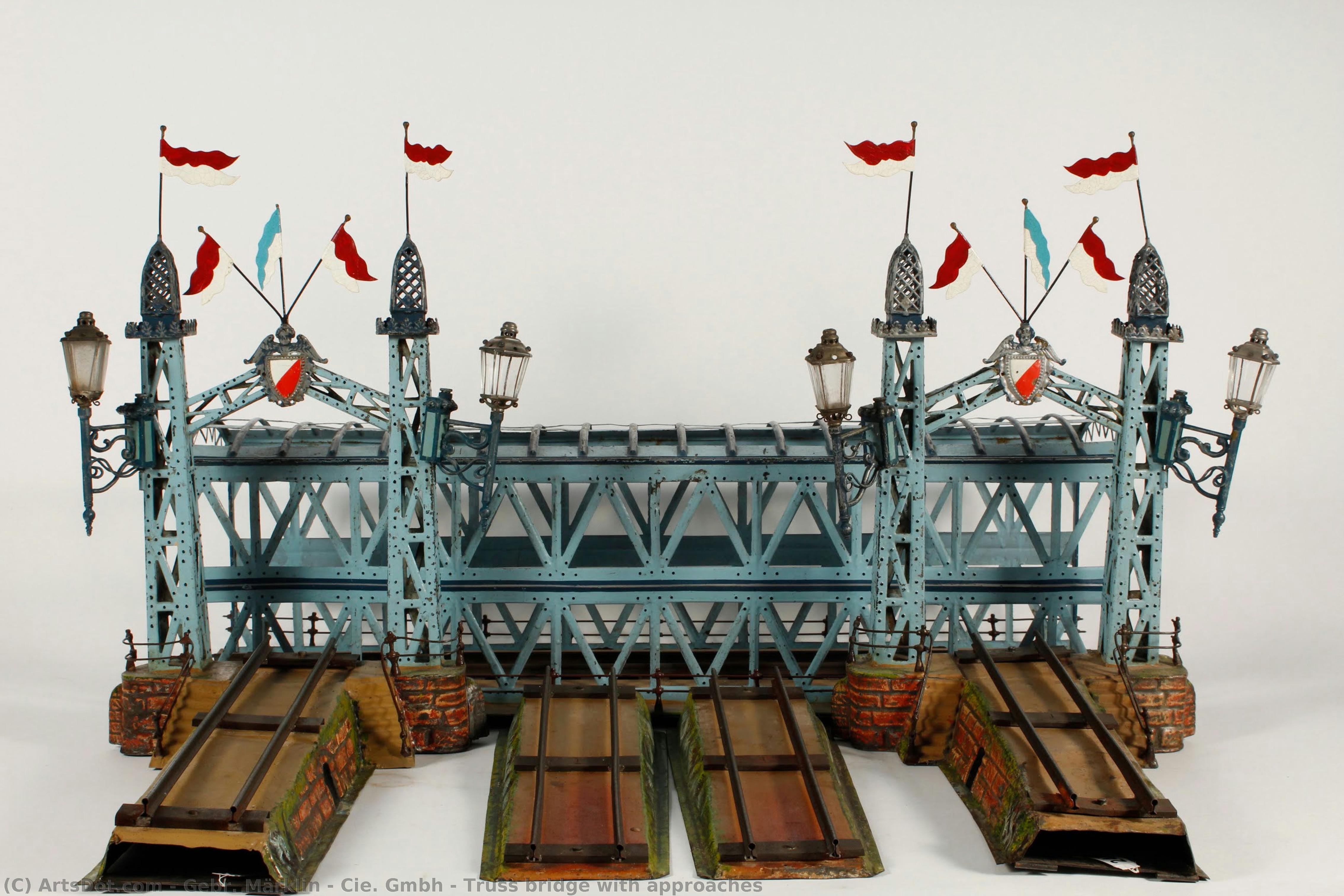 Truss Bridge With Approaches — Gebr. Märklin & Cie. Gmbh