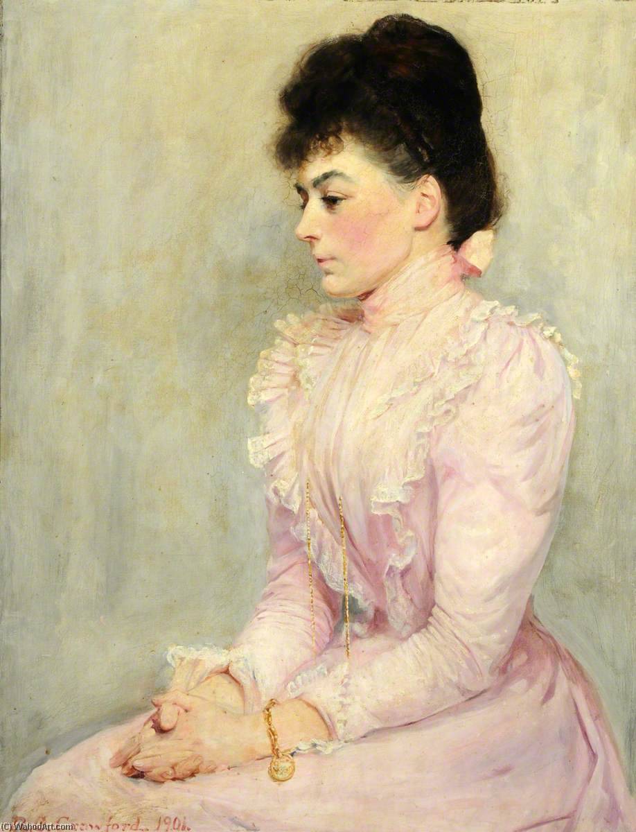 Portrait Of A Member Of The Perchard Family — Richard Goldie Crawford