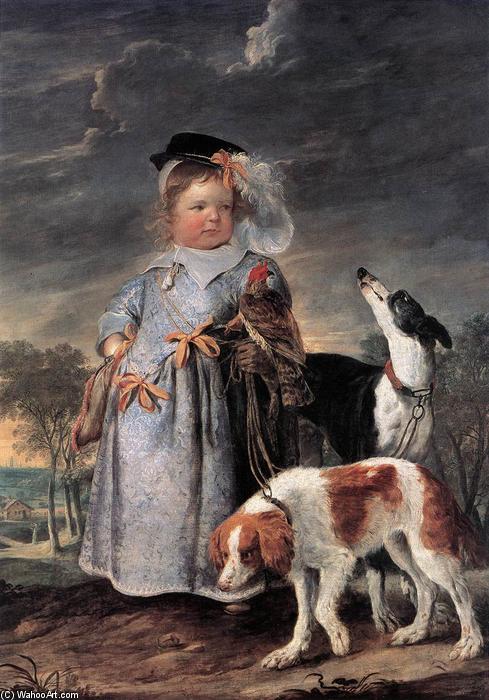 Portrait Of A Young Boy — Erasmus Quellinus Ii