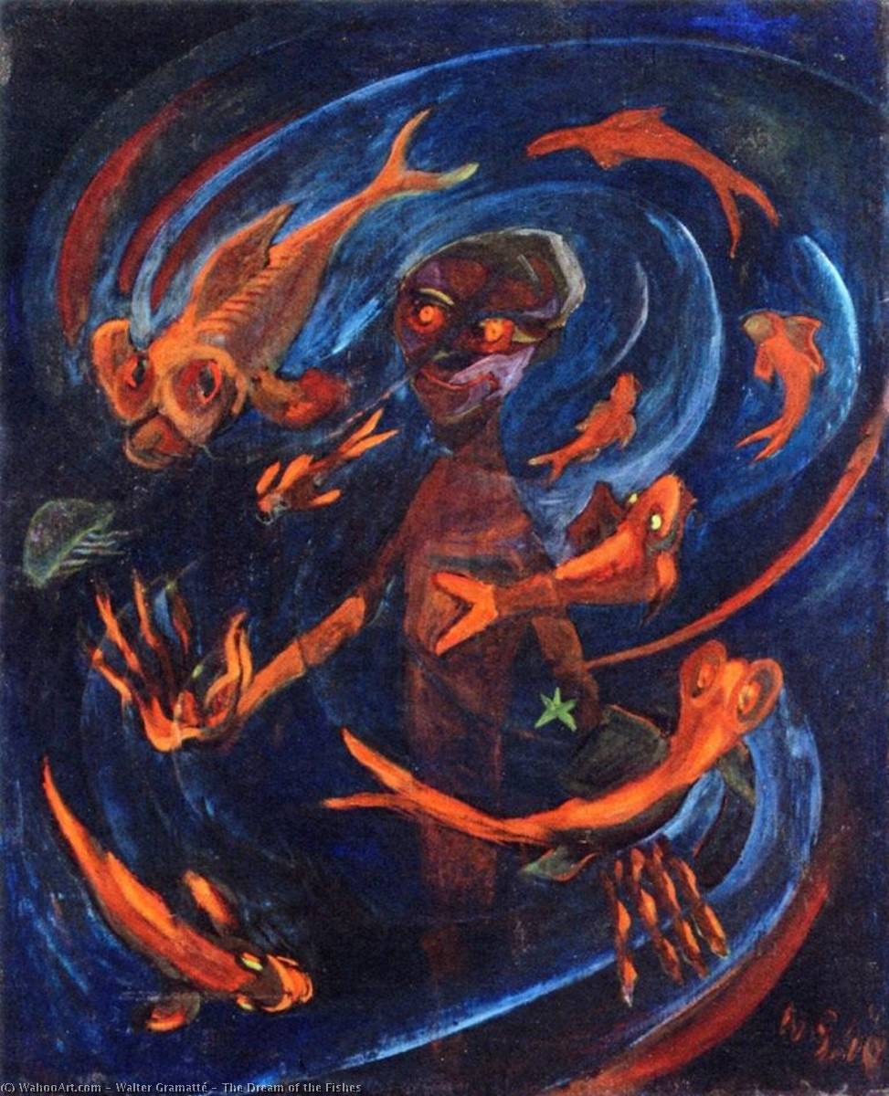 The Dream Of The Fishes — Walter Gramatté