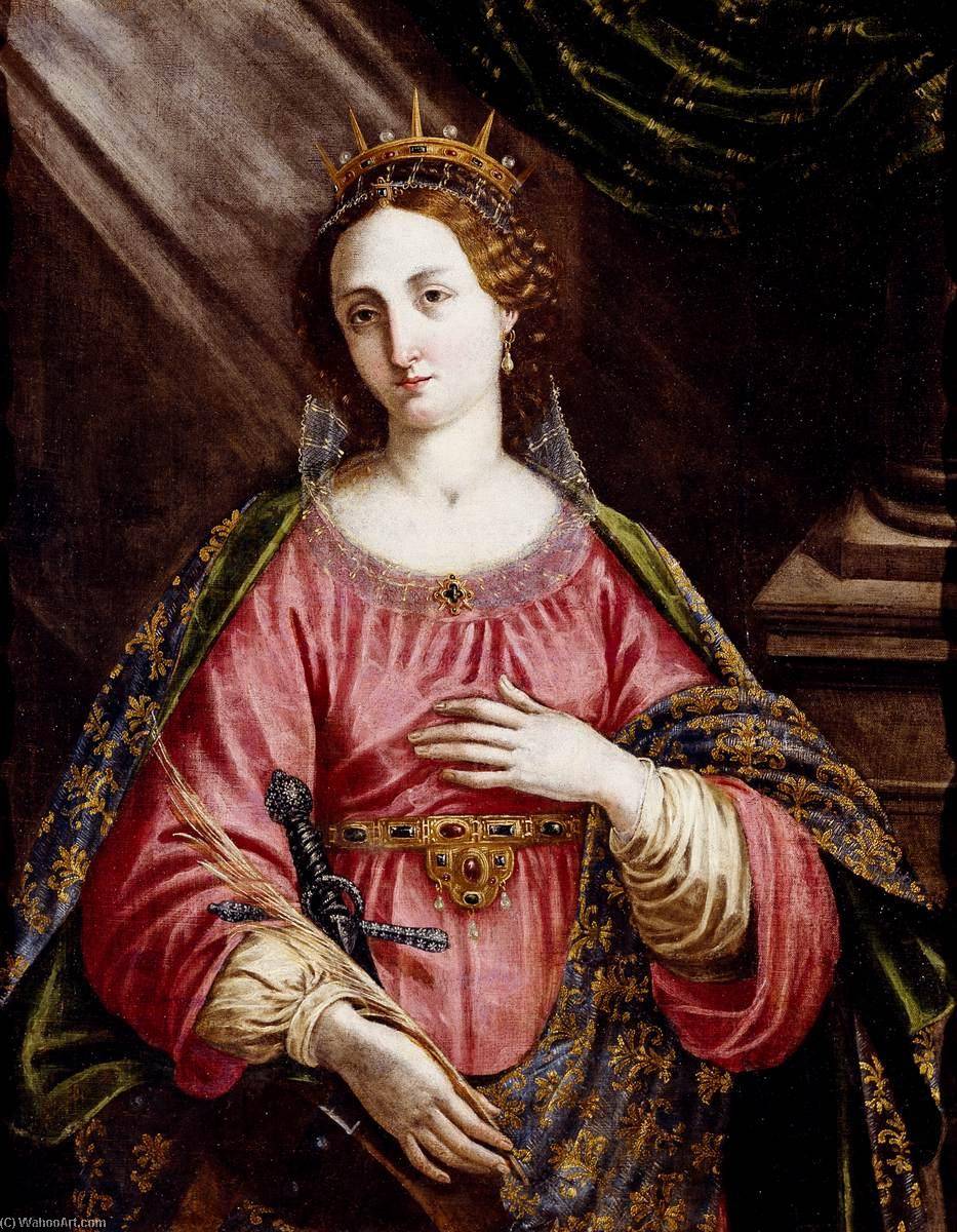 St Catherine — Jacopo Chimenti