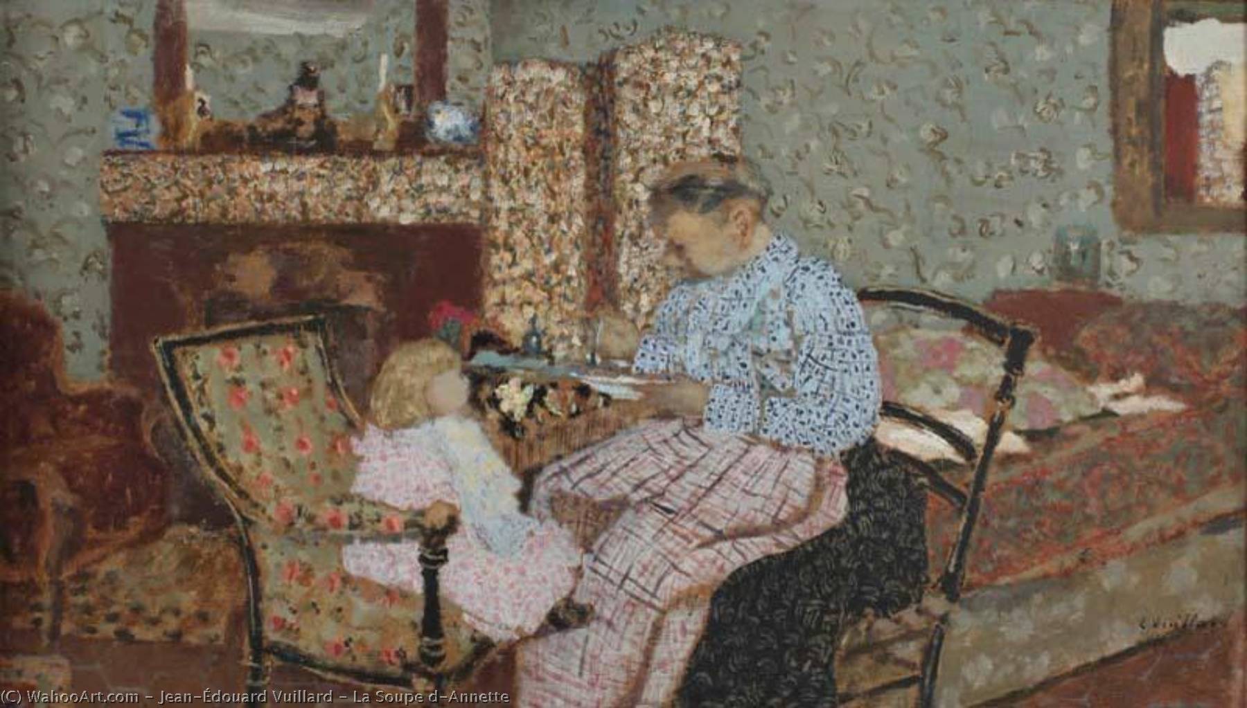 La Soupe D'annette — Jean-édouard Vuillard