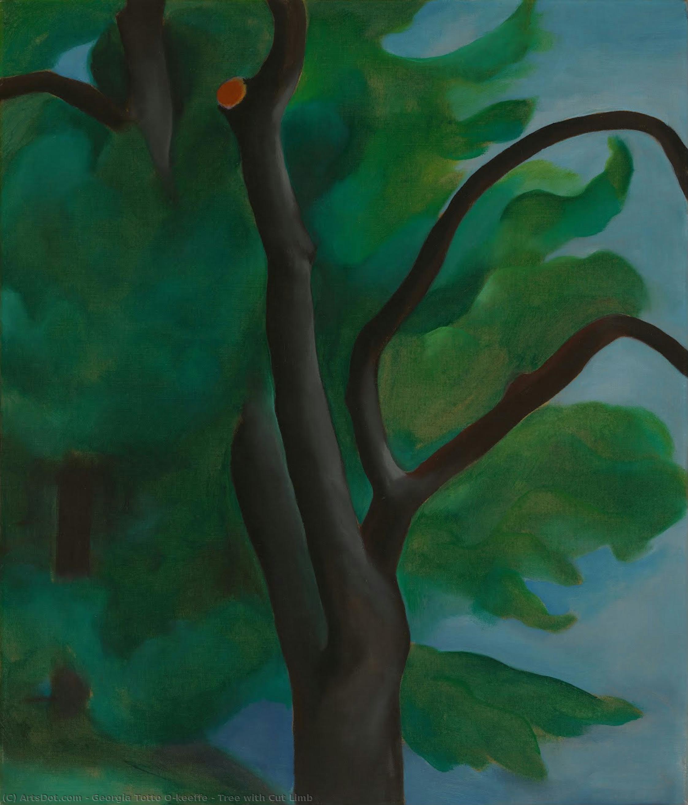 Tree With Cut Limb — Јордана О’кеифе