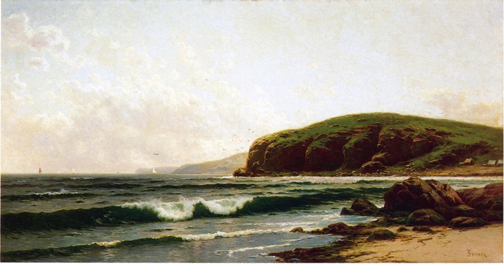 Headlands And Breakers - Grand Manan Maine — Alfred Thompson Bricher