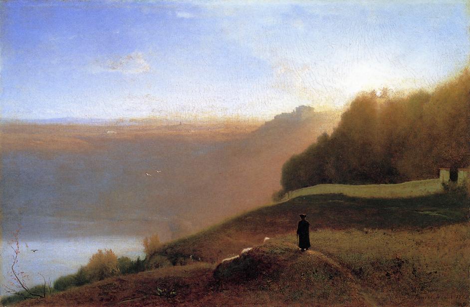 Lake Nemi — George Inness