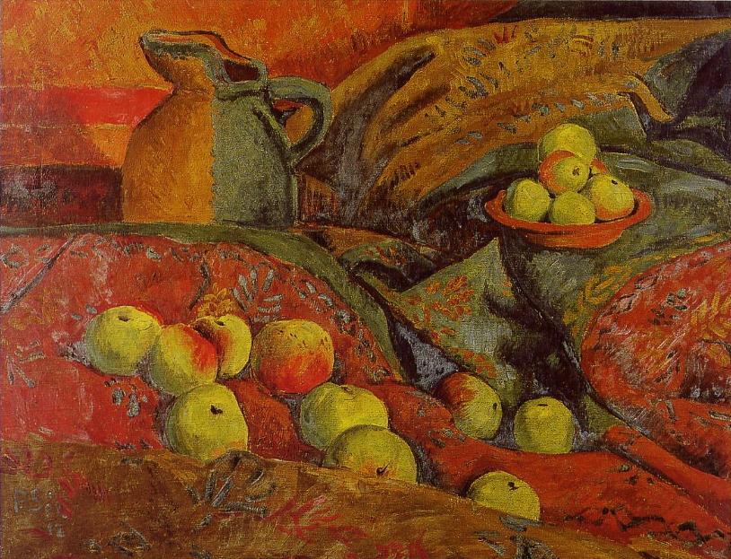 Still Life With Apples And Jug — Paul Sérusier