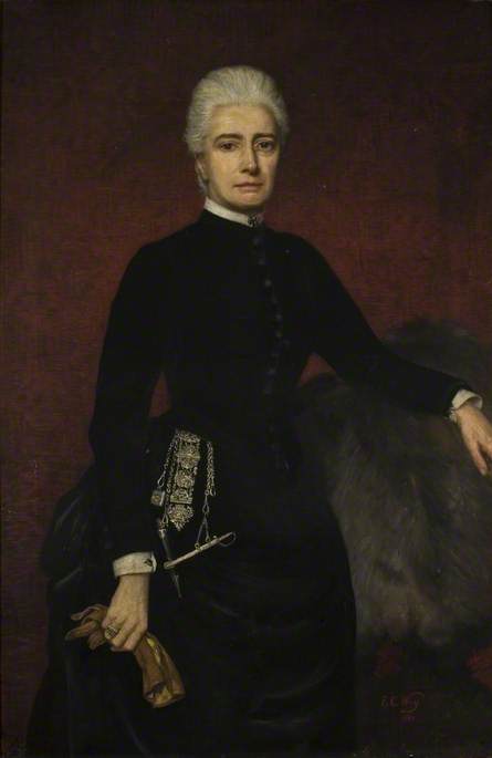 Blanche Egerton (1832–1894), Wife Of The 7th Earl Of Sandwich — Emily C Way