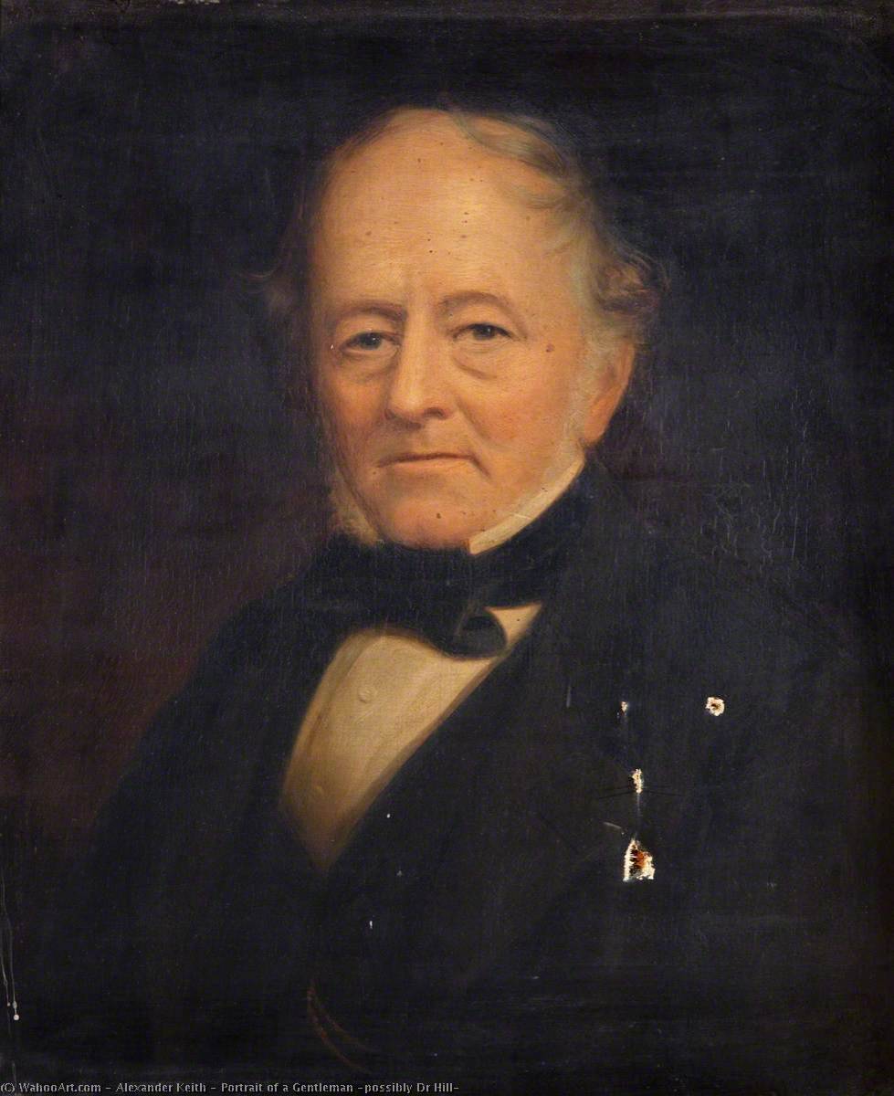 Portrait Of A Gentleman (possibly Dr Hill) — Alexander Keith
