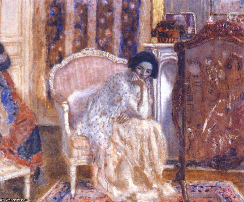Woman In Boudoir — Frederick Carl Frieseke