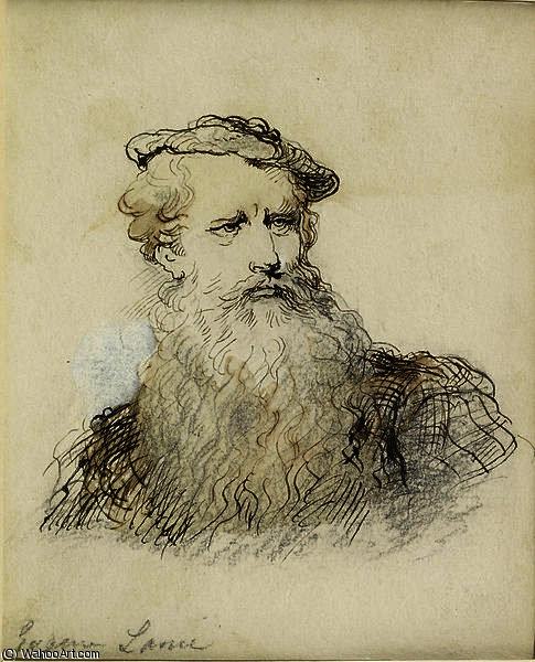 Portrait Of A Bearded Man — Eugene Louis Lami
