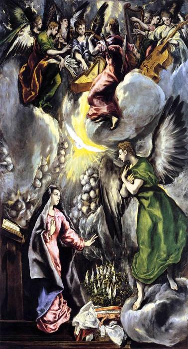 Annunciation — Эль Греко