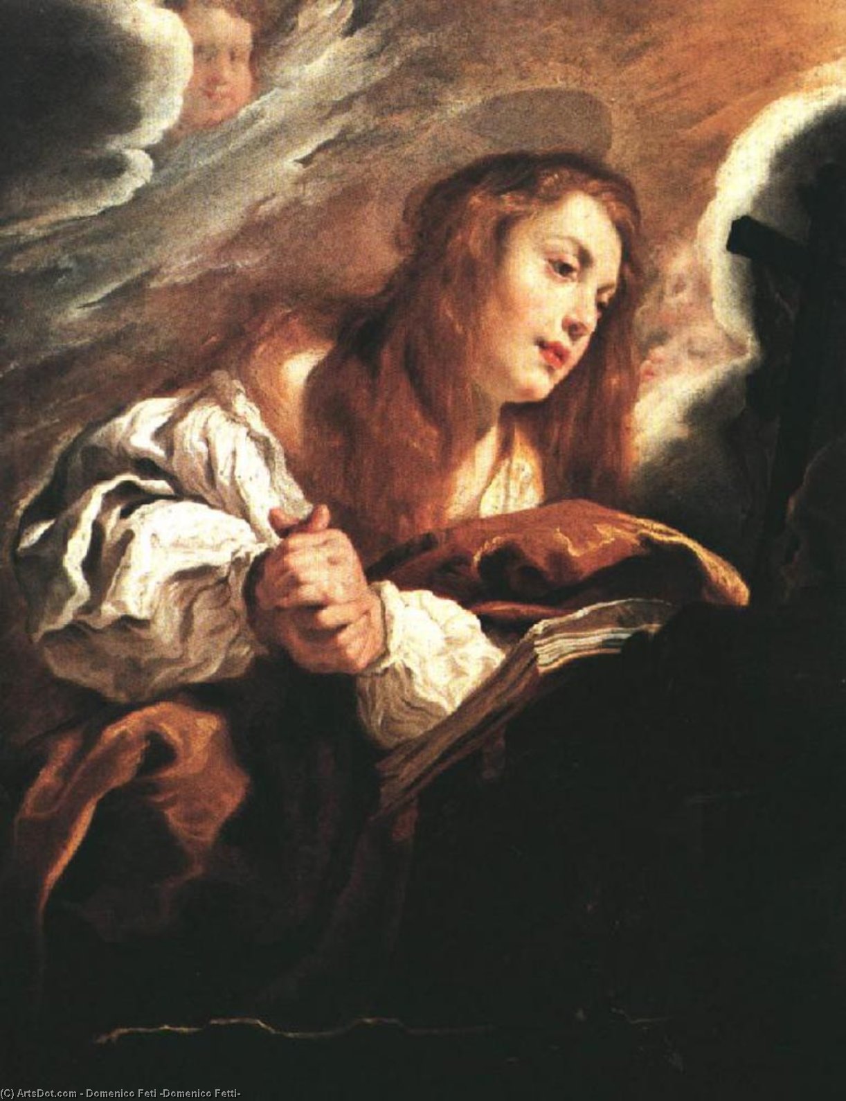 Saint Mary Magdalene Penitent — Domenico Feti (domenico Fetti)
