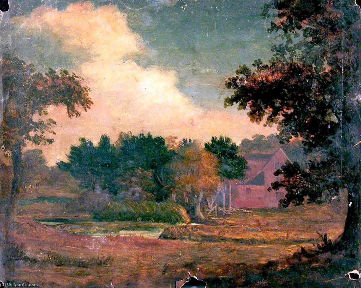 Landscape With Farm Buildings — ジョセフ・クローバー
