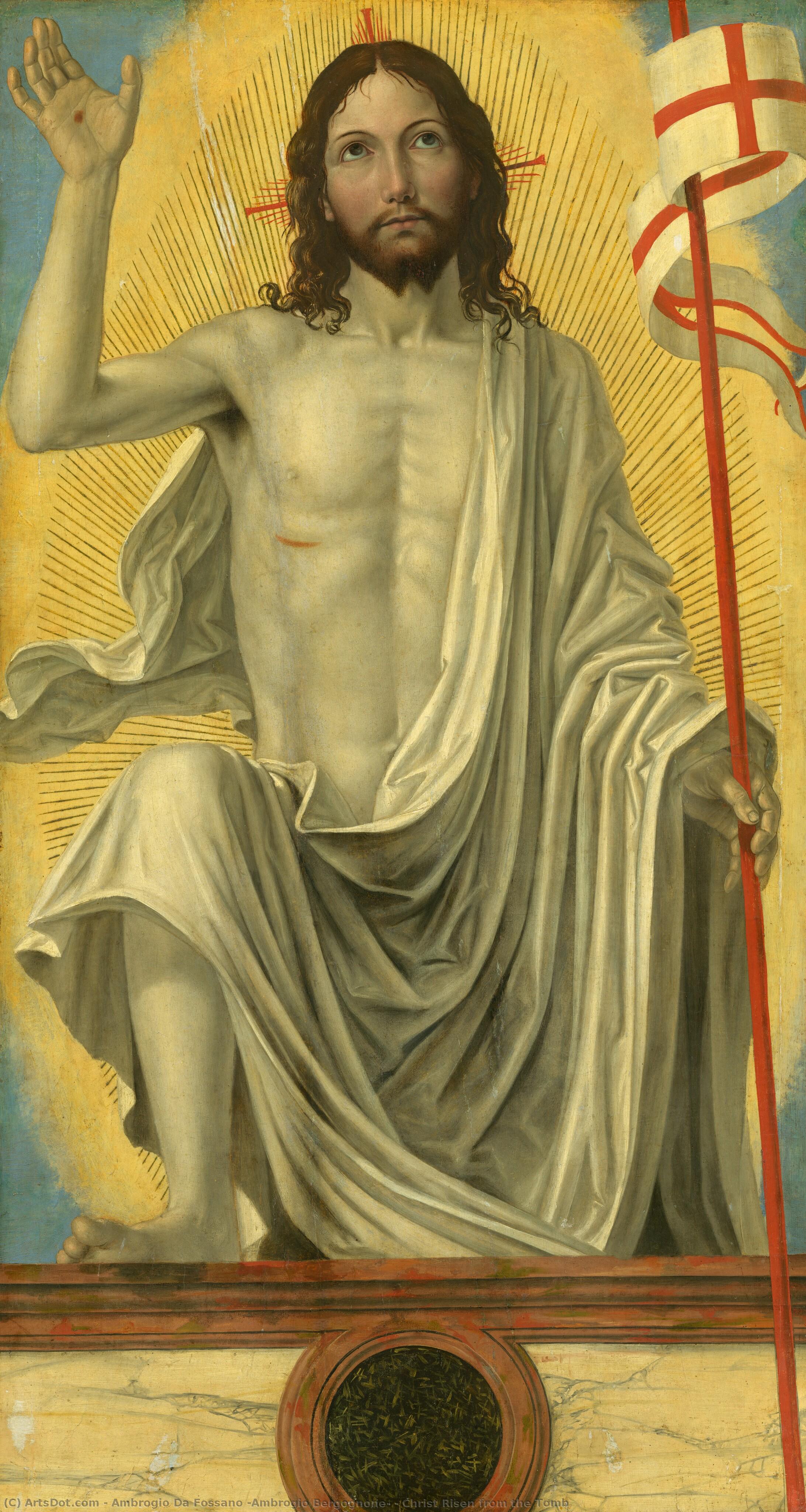 Christ Risen From The Tomb — Ambrogio Bergognone