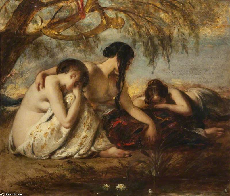 By The Waters Of Babylon We Sat Down And Wept — William Etty