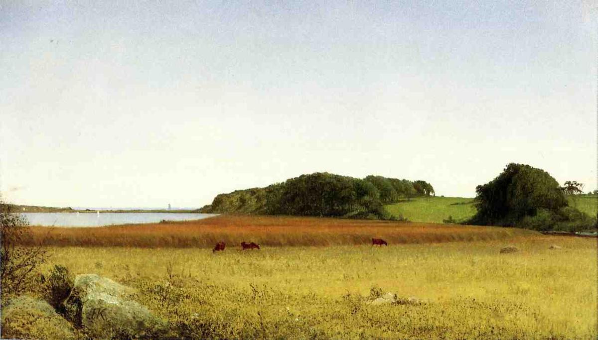 An Inlet Of Long Island Sound — John Frederick Kensett